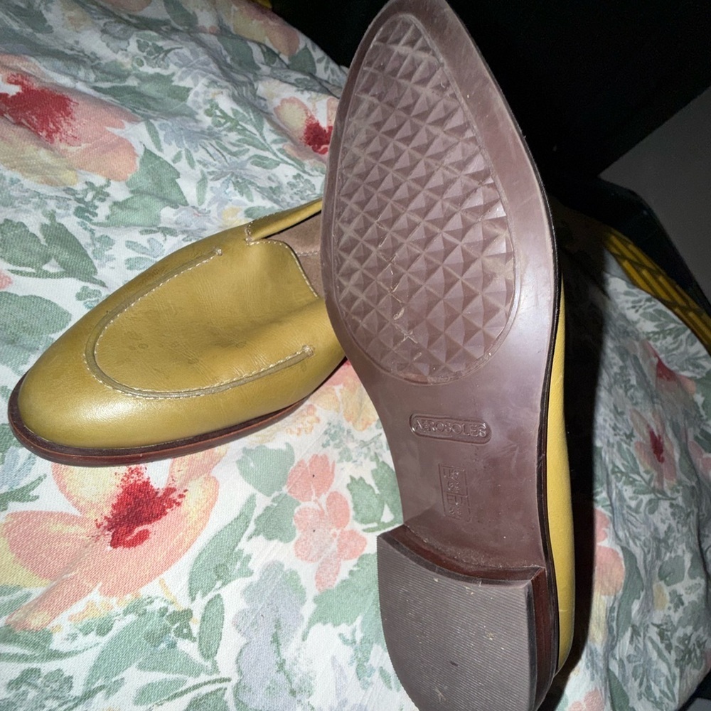 AEROSOLES Olive Green Loafers - Picture 5 of 8